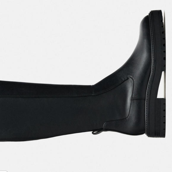 Zara Treaded Boot - Picture 2 of 3